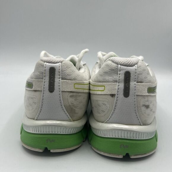 Asics Gel Blur 33 Women's Size 8 White Green Athletic Running Shoes T1H8N - Picture 7 of 12